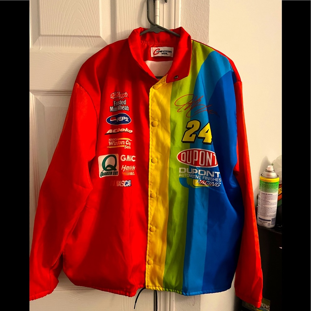 VINTAGE JEFF GORDON skater jacket
